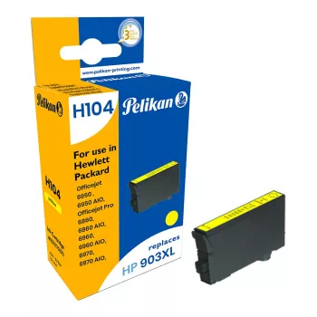 Pelikan suderinama kasetė HP 903XL geltona didelės talpos
