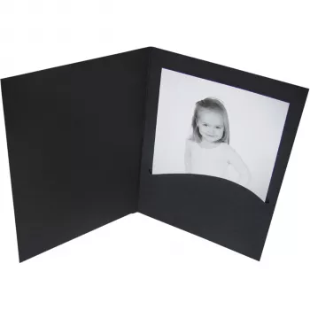 DAIBER Profi-Line portretiniai aplankai 10x15 cm juodi – 100 vnt. pakuotė