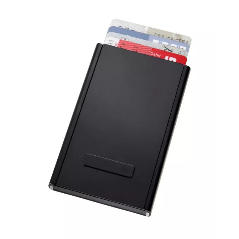TROIKA SHERLOCK Credit Card Case Black (CCM45/BK)