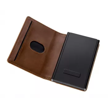 TROIKA 2-in-1 Piniginė SHERLOCK HOME BROWN (WAL45/BR)