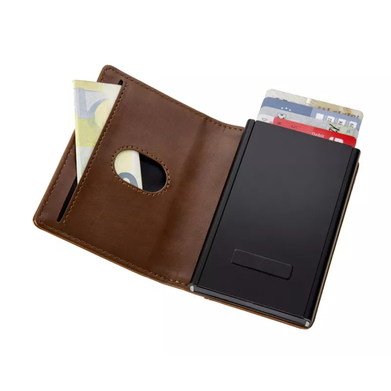 TROIKA 2-in-1 Piniginė SHERLOCK HOME BROWN (WAL45/BR)