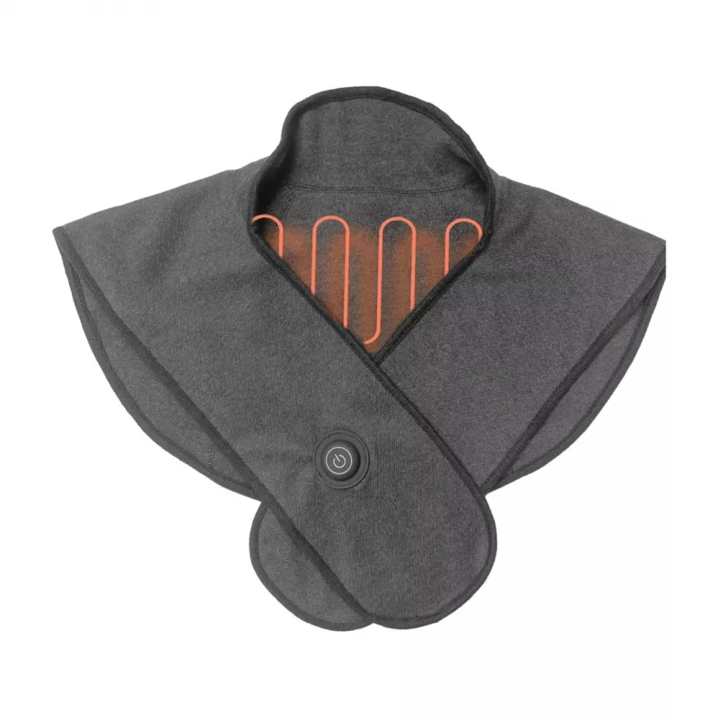AddLiving Cordless Heated Neck and Shoulder Shawl, Anthracite