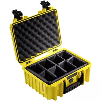 B&W Outdoor Case Type 3000 kietas apsauginis dėklas juodas