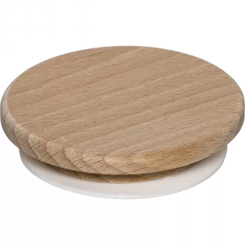 WECK medinis dangtelis 60 mm bukas