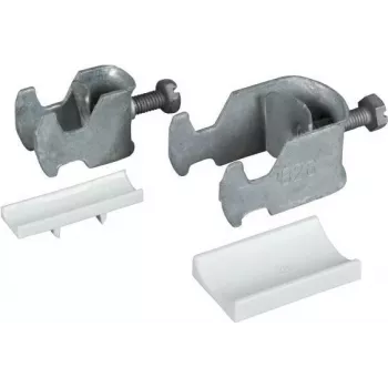 EFB U-Bolt Clamp su atramine plokšte, kabeliui Ø 38-42 mm, cinkuotas plienas