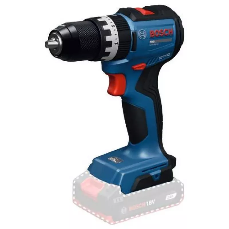 Bosch GSB 18V-52 akumuliatorinis smūginis gręžtuvas-suktuvas su L-BOXX (06019S0121)