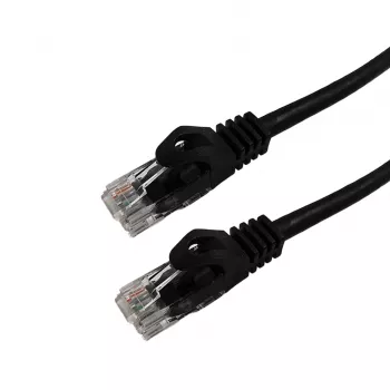 Grafenthal Patch Cable CAT6 F/UTP CU LSZH 1,50m Black