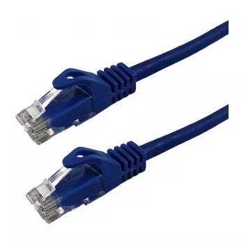 Grafenthal Patch Cable Cat6a U/UTP CU LSZH 0,25m Blue