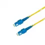 Grafenthal optinis pluošto kabelis OS2 SC/UPC-SC/UPC LSZH 1,00 m geltonas