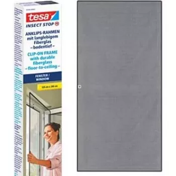 Tesa Insect Stop Clip On 55360 Grindys–Lubos 2,4x1,2m Antracitas