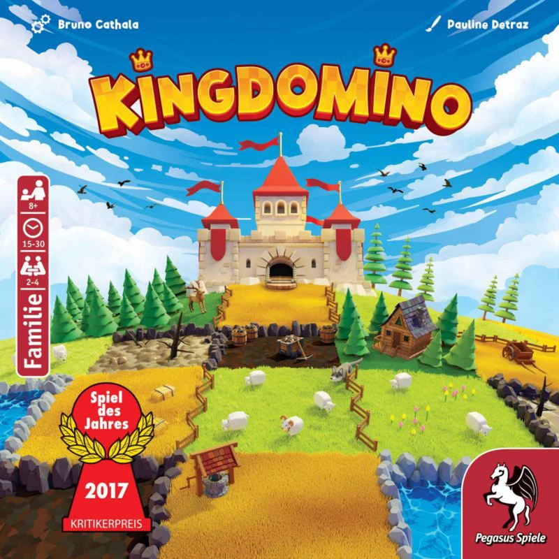 Pegasus Spiele Kingdomino naujas leidimas, Metų žaidimas 2017