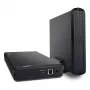 FANTEC DB-G35U3-6G Išorinis HDD korpusas 3,5 inch SATA USB 3.0 6G USB-B Aliuminis Juodas (2582)