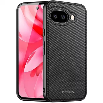 Nevox StyleShell NYLO dėklas, skirtas Google Pixel 10a, juodas