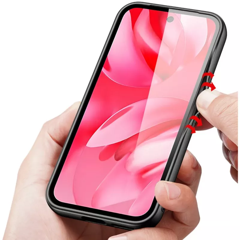 Nevox StyleShell NYLO dėklas, skirtas Google Pixel 10a, juodas
