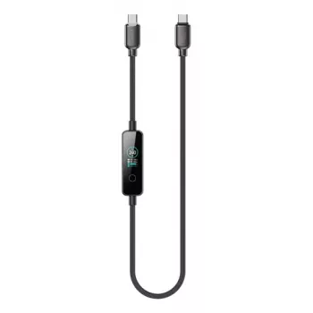 4smarts ScreenCord 240W USB-C į USB-C laidas 1,2 m juodas