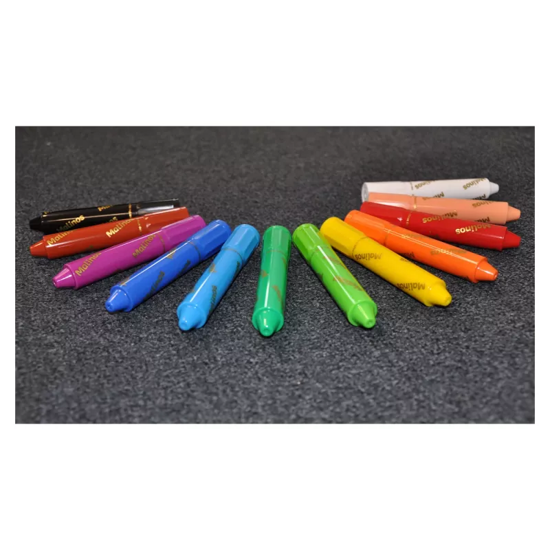 Malinos Wax Crayons Magic Drawing 12 spalvų 3+