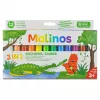 Malinos Wax Crayons Magic Drawing 12 spalvų 3+