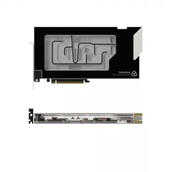 Thermal Grizzly DeltaMate 5080 Astral GPU Water Block, ARGB, su Backplate - Akrilinis, Juodas