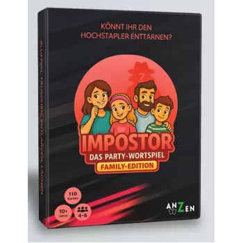 ANZEN IMPOSTOR – The Party Word Game – Family Edition