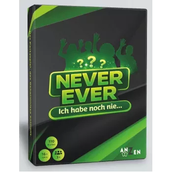 ANZEN NEVER EVER - Ich hab noch nie stalo žaidimas (kortų žaidimas vakarėliui)