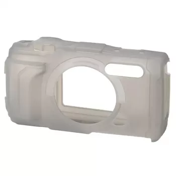 Olympus CSCH-128 Silikoninis dėklas, skirtas Tough TG-5/TG-6 - Pilka spalva
