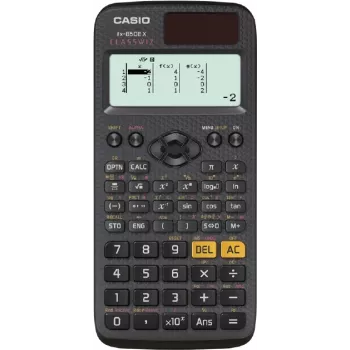 Casio FX-85DE X ClassWiz mokslinis skaičiuotuvas, juodas su dėklu