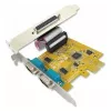 SUNIX MIO6479A PCIe 2.0 Serial Parallel Adapter - 2x RS-232 DB9, 1x Parallel DB25