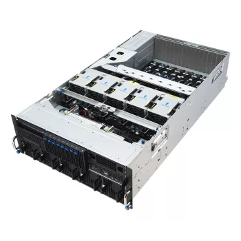 ASUS ESC8000A-E13 SKU2 3200W Server, 8U Rackmount, Dual AMD EPYC 9004, 8x NVIDIA HGX H100
