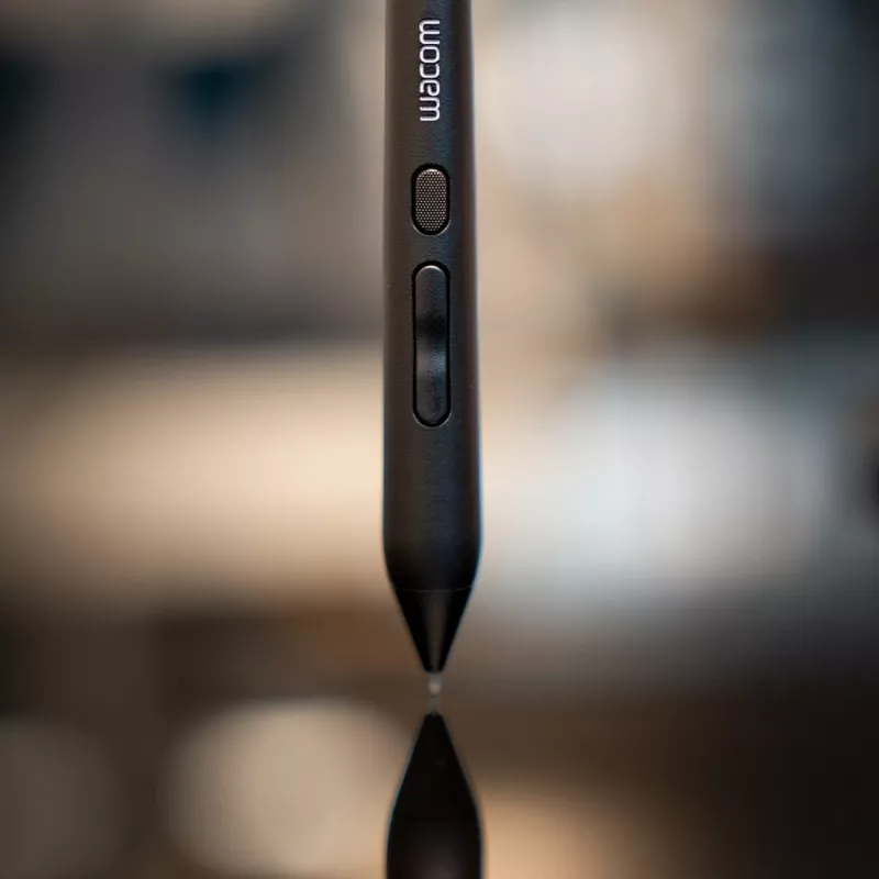 Wacom Art Pen 2 – 360 laipsnių sukimosi rašiklis, skirtas Intuos Pro, Intuos5, Intuos4, Cintiq – juodas