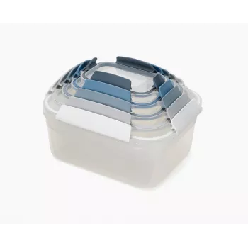 Joseph Joseph Nest Lock 5 dalių mėlynas maisto indų rinkinys (Editions)