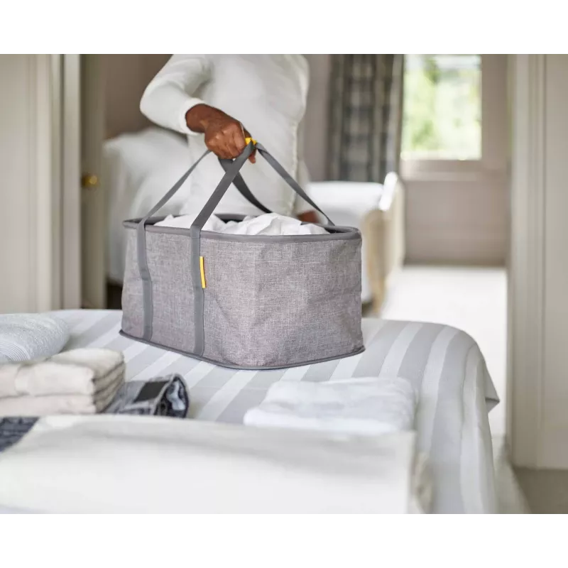 Joseph Joseph Hold-All Grey Collapsible 35L Laundry Basket