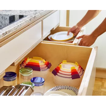 Joseph Joseph Nest Lock 8-Piece Mixed Food Container Set