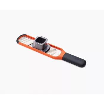 Joseph Joseph Handi-Grate 2-in-1 Mini Grater & Slicer - Orange - Stainless Steel