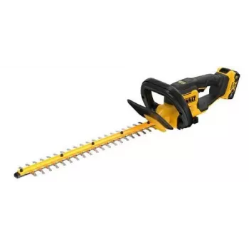 DEWALT DCMHT562P1 18V XR belaidis krūmapjovės žirklių komplektas, 55 cm peilis, 19 mm pjovimo galia, 1x5.0 Ah