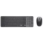 „Dell Pro 7“ belaidis kompaktiškas klaviatūros ir pelės rinkinys KM746 (juoda, vokiškas išdėstymas)