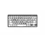 „Logickeyboard“ „Mac“ Bluetooth Braille klaviatūra su dideliais šriftais juoda ant baltos – 78 klavišų