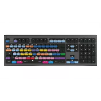 Logickeyboard Avid Media Composer Astra 2 Pro DE Mac redagavimo klaviatūra (vokiškas išdėstymas, foninis apšvietimas, USB)