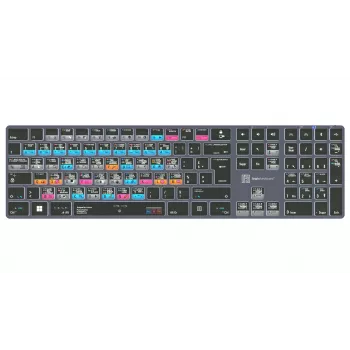 Logickeyboard Adobe Graphic Designer Titan FR PC apšviesta klaviatūra (prancūziškas AZERTY išdėstymas)