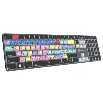 Logickeyboard Adobe Premiere Pro CC Titan UK PC redagavimo klaviatūra