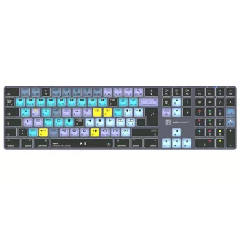 Logickeyboard DaVinci Resolve Classic Titan UK (Mac) – specializuota redagavimo klaviatūra
