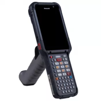 Honeywell CK67 nešiojamas kompiuteris atšiaurioms sąlygoms – Wi-Fi 6E, 4,3 colio ekranas, 51 klavišų abėcėlinis, 8 GB RAM/128 GB atminties, FlexRange Green Laser skaitytuvas, Android 14 GMS, IP65/IP68, ATEX/NI