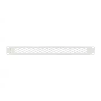 LANBERG 19 inch 1U Perforated Blanking Panel Grey RAL 7035