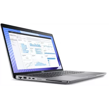 Dell Precision 3490 Mobile Workstation - Intel Core Ultra 5 135H - 14 inch FHD Anti-Glare - 16GB DDR5 - 256GB NVMe SSD - Windows 11 Pro - Gray