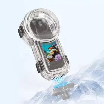 PULUZ Underwater Housing Waterproof Case 60m for Insta360 X5 / X5 / PU760T