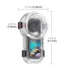 PULUZ Underwater Housing Waterproof Case 60m for Insta360 X5 / X5 / PU760T