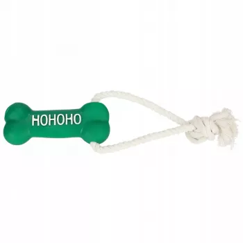 Paka Zwierzaka Virvutinis Žaislas su Kaulu HOHOHO 13 cm
