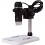Levenhuk DTX 90 skaitmeninis mikroskopas - juodas - 10x-300x - 3 colių LCD - 2MP - LED - USB