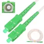 Extralink SC/APC-SC/APC Patch Cord, LSOH, Single-Mode, Simplex, G.657A2, 3mm, 30m, White