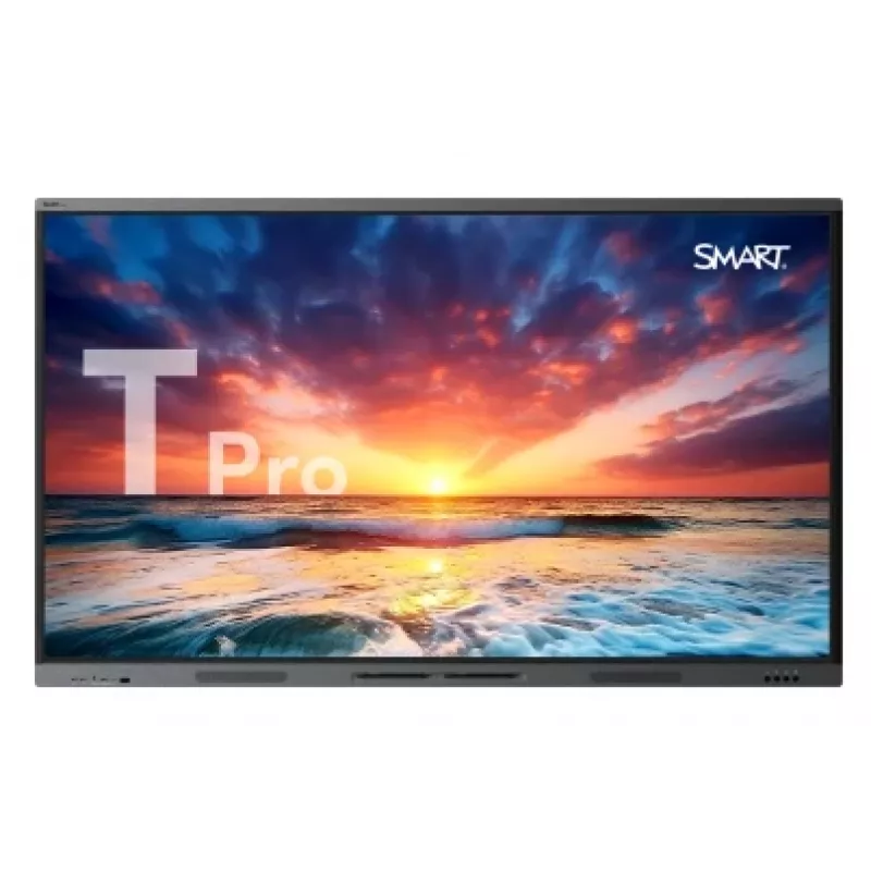 SMART TECHNOLOGIES SMART BOARD T086 PRO Interactive QLED Display Be įmontuotos OS 5Y Assure
