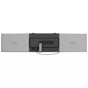 BLACKVIEW DCM8 Pro Dual 15.3 colio nešiojamas IPS monitorius, 2x Full HD, 60Hz, USB-C, Mini HDMI, įmontuoti garsiakalbiai, HDR10, sulankstomas